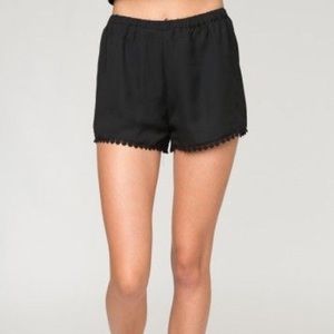 Brand Melville Flowy Black Shorts
